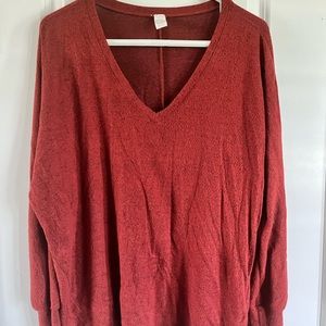 Womens Oversized Super Soft Top